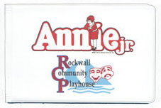 sample autograph book with Annie motif